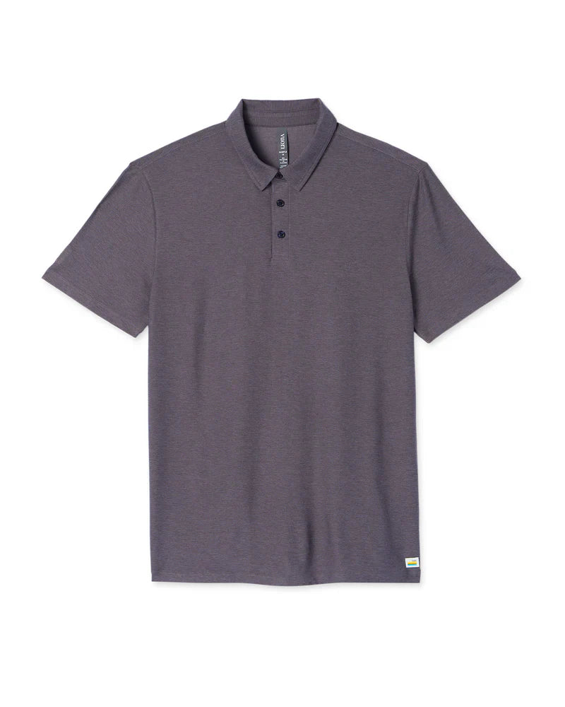 Vuori Vuori M Strato Tech Polo Mocha Heather
