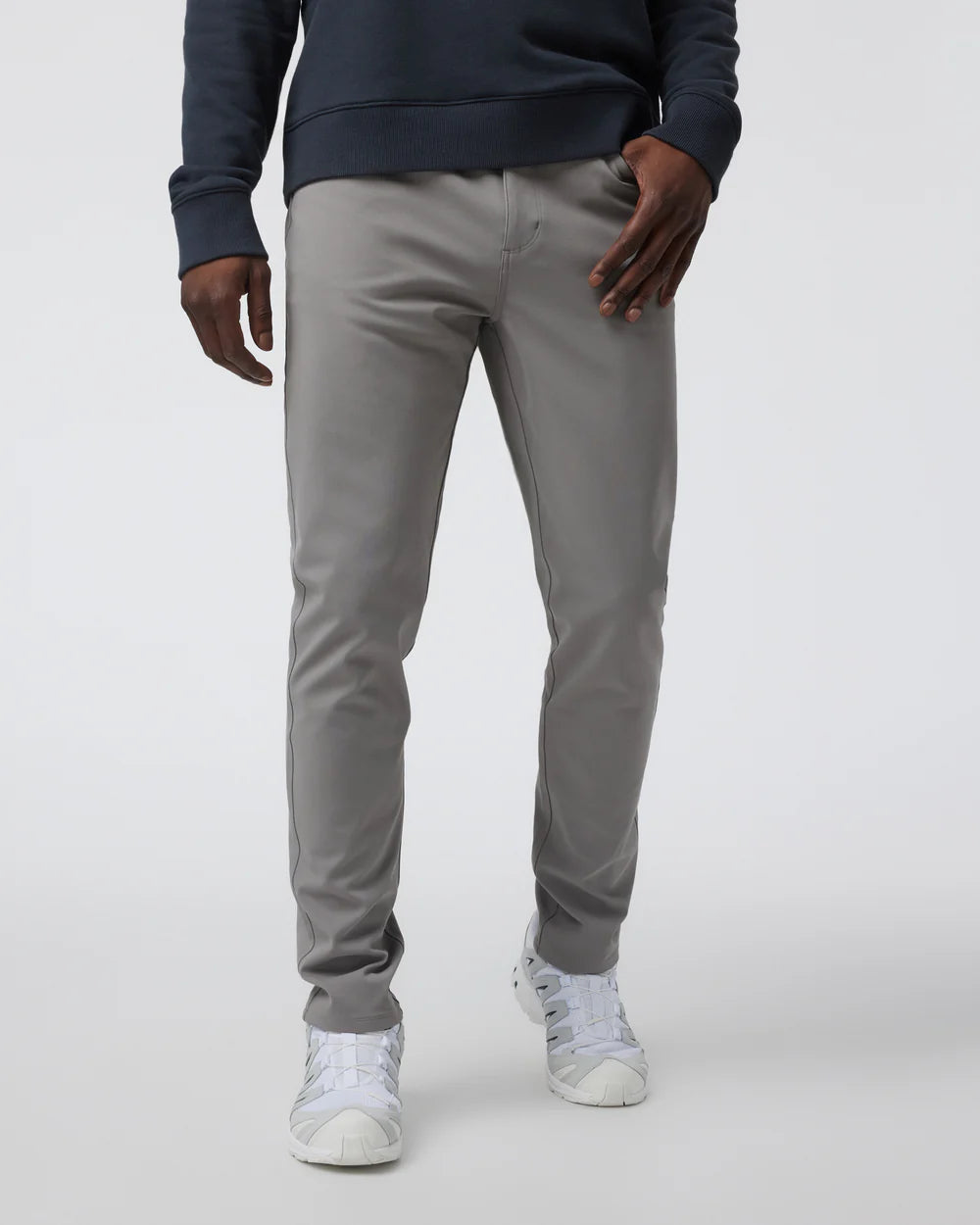 Vuori Mens Metatwill Pant Athletic Slim Shiitake