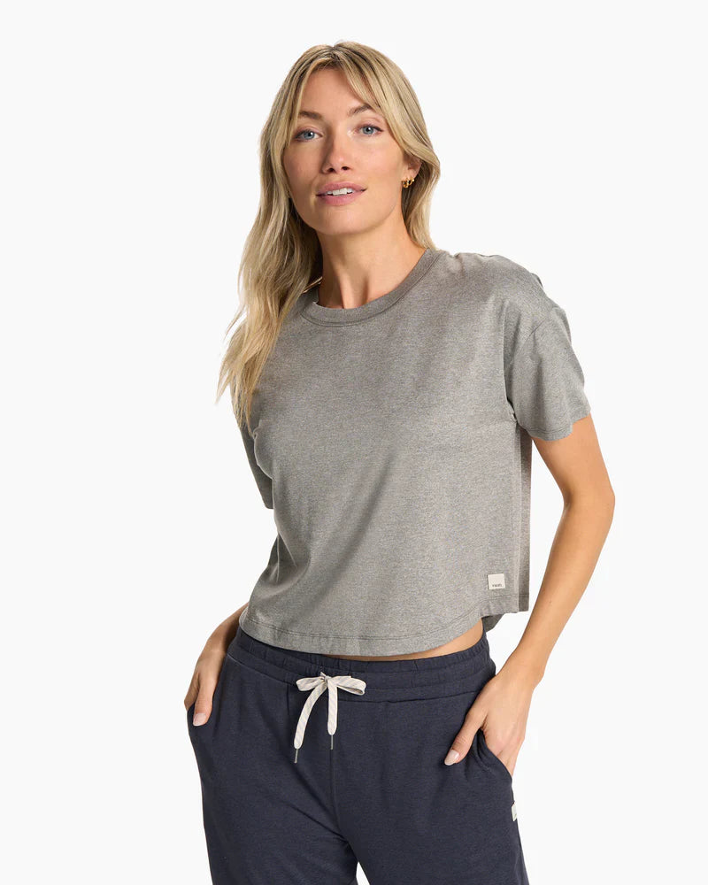 Vuori Vuori W Energy Tee Heather Grey