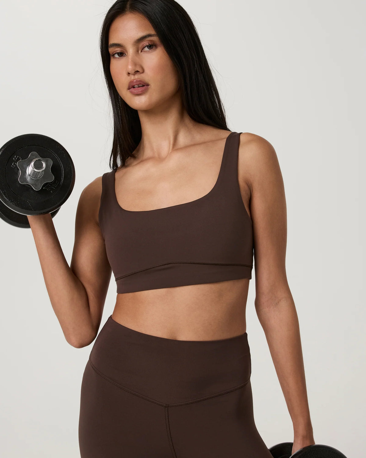 Vuori Womens Alltheform Bra French Roast