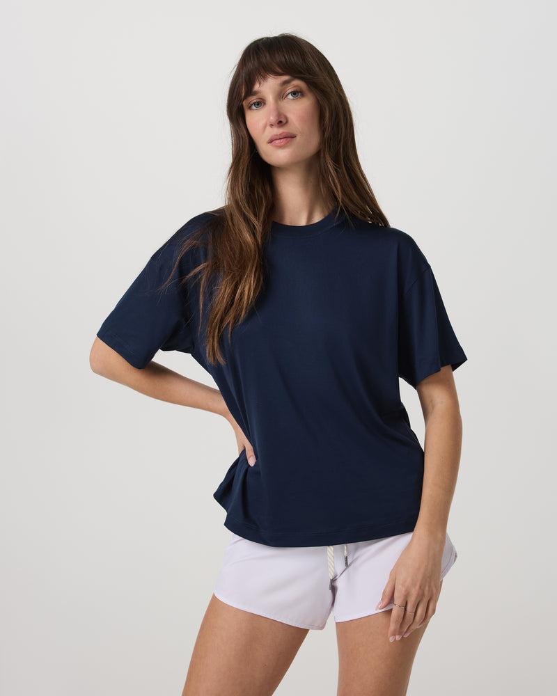 Vuori W Energy Tee Long black heather