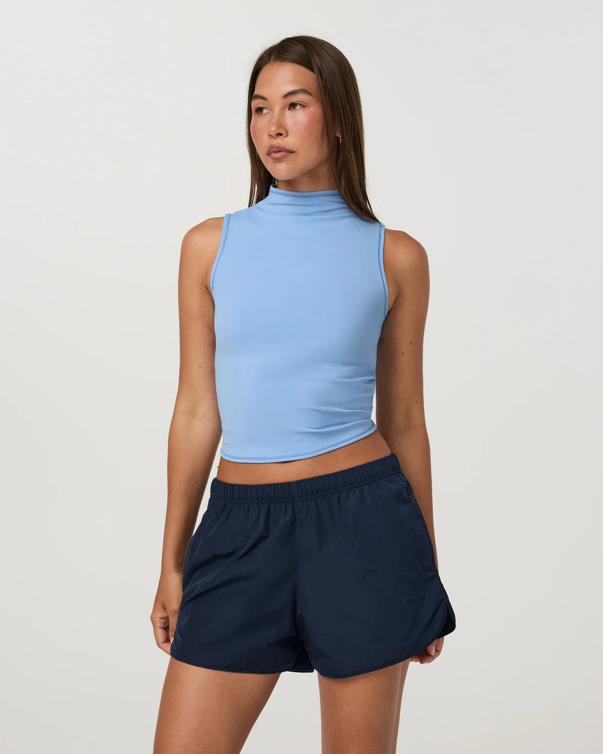 Vuori Womens Daily Muscle Tank ight Oasis Blue / L