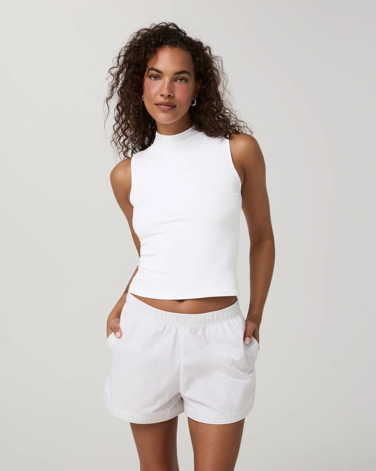 Vuori Womens Daily Muscle Tank White