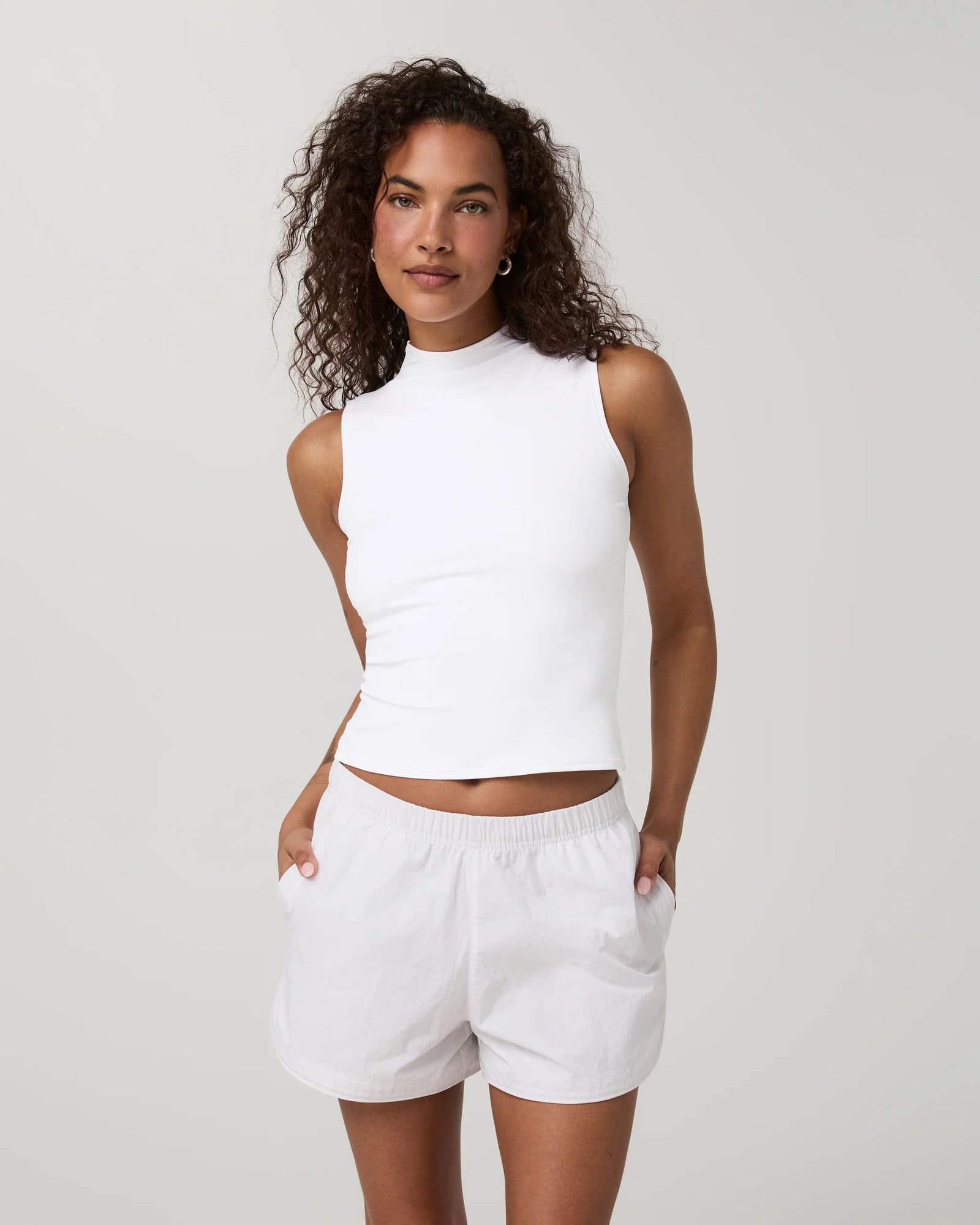 Vuori Womens Daily Muscle Tank White