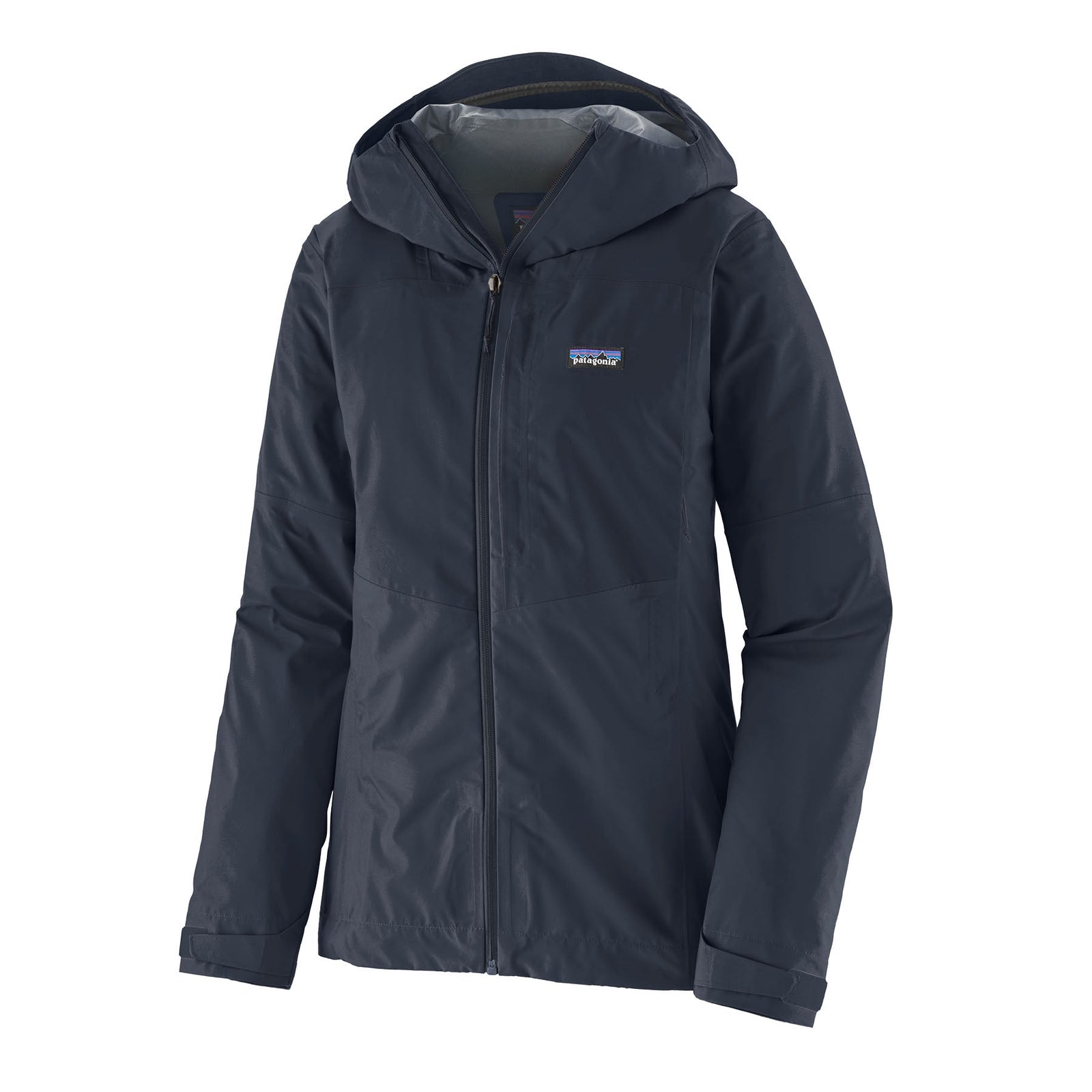 Patagonia Pat W Boulder Fork Rain Jkt Fleck Blue