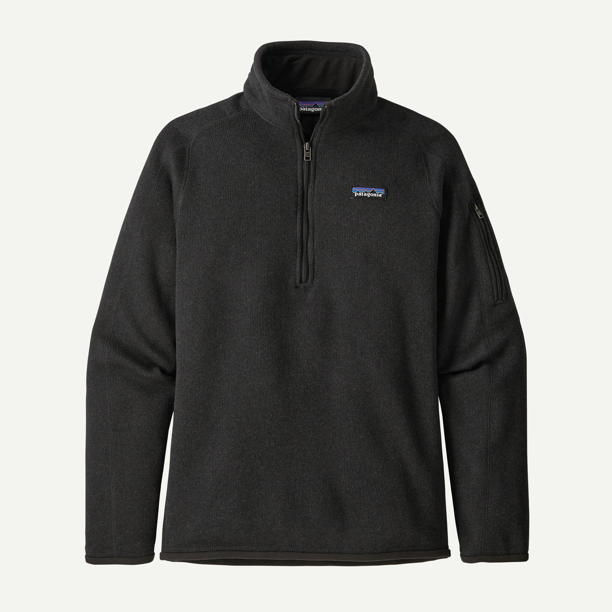 Patagonia Womens Better Sweater Quarter Zip Black