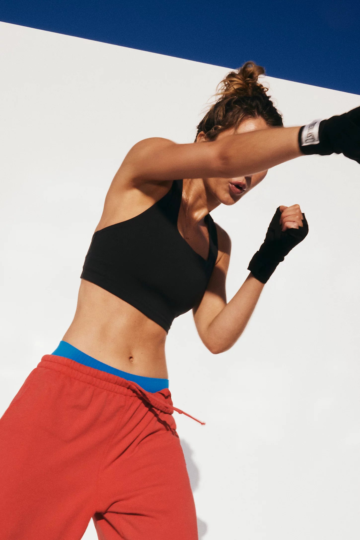 Free People Movement Womens Win Win Bra Black