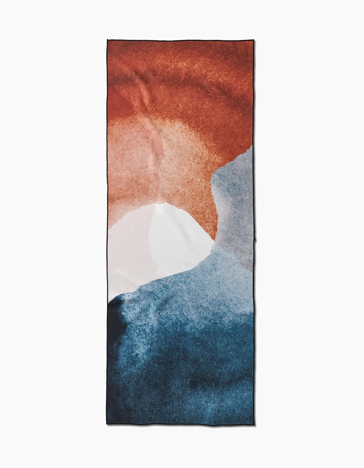 Geometry Yoga Towel Centered