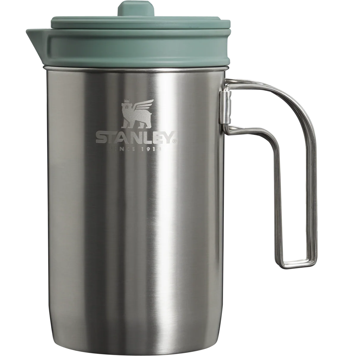 Stanley The All-in-One Boil + Brew French Press Stainless Steel Shale
