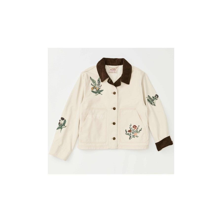 Filson Filson W Short Canvas Barn Jkt Light Brush/Floral