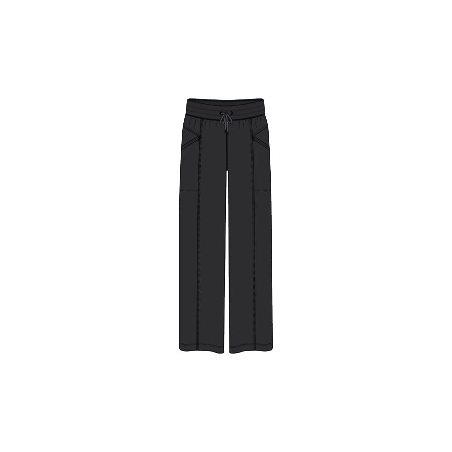 Prana Koen Wide Leg Pant BLACK