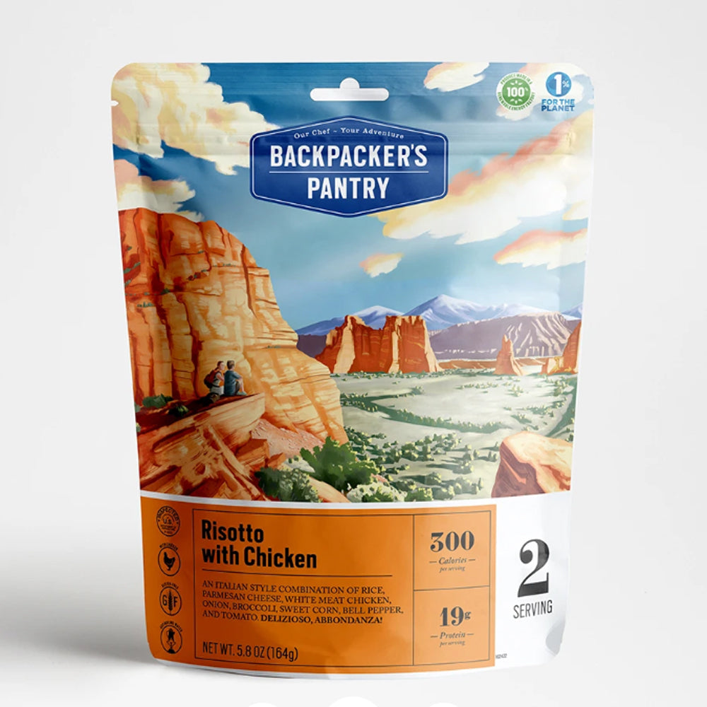 Backpackers Pantry Bp Meat Entrees 2p Risotto w/ Chicken