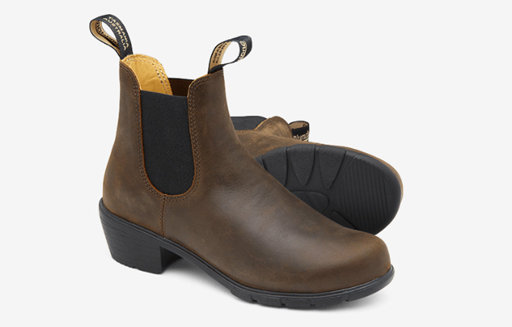 Blundstone Blundstone U Heeled Chelsea Boots Antique Brown