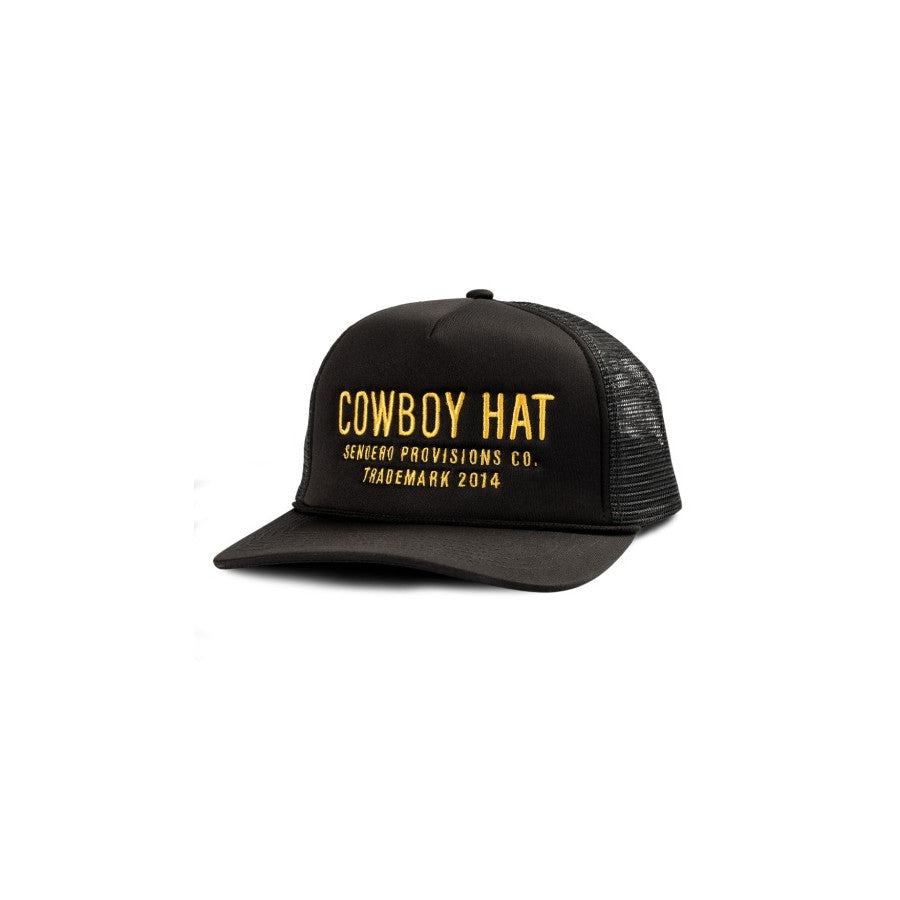 Sendero Provisions Co. Sendero U Cowboy Hat Black/Gold