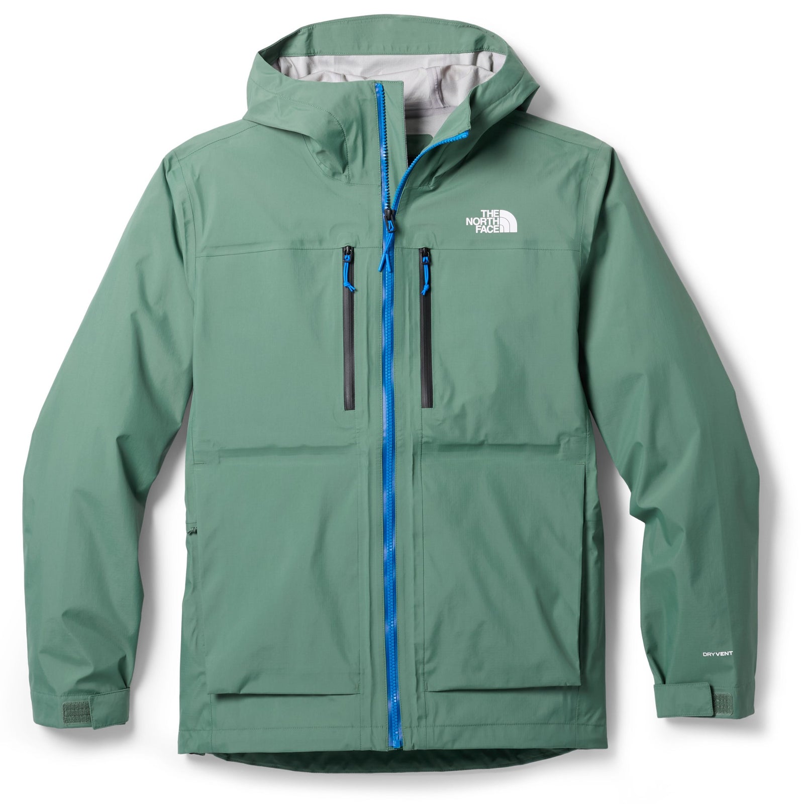 The North Face Mens Terrain Vista 3L Pro Jacket Duck Green/Hero Blue