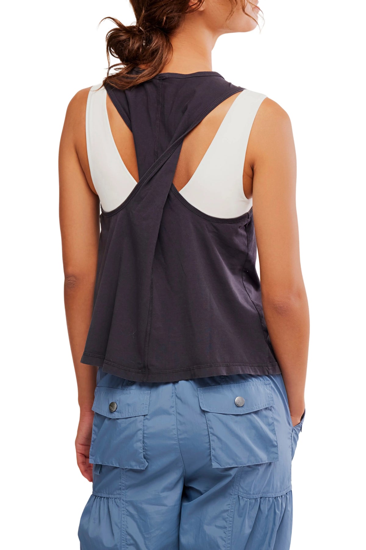 Free People Movement Womens Hot Shot Twist Tank