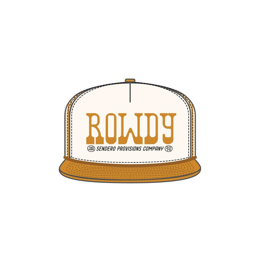 Sendero Provisions Co. Sendero U Rowdy Hat White