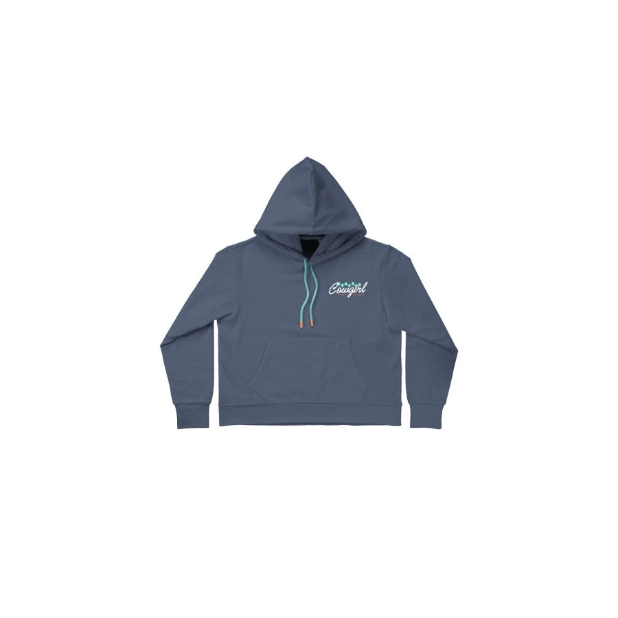 Sendero Provisions Co. Sendero W Coastal Cowgirl Crop Hoodie Navy