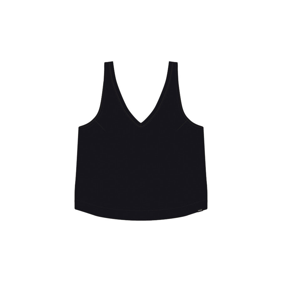 Prana Coastal Sol V-neck Tank BLACK