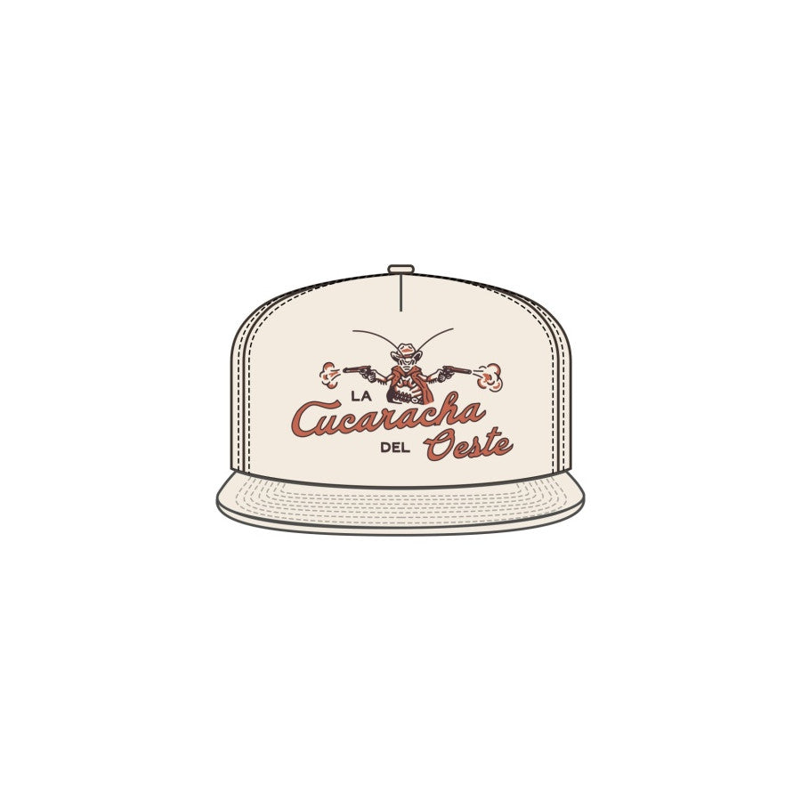 Sendero Provisions Co. Sendero U La Cucaracha Hat White
