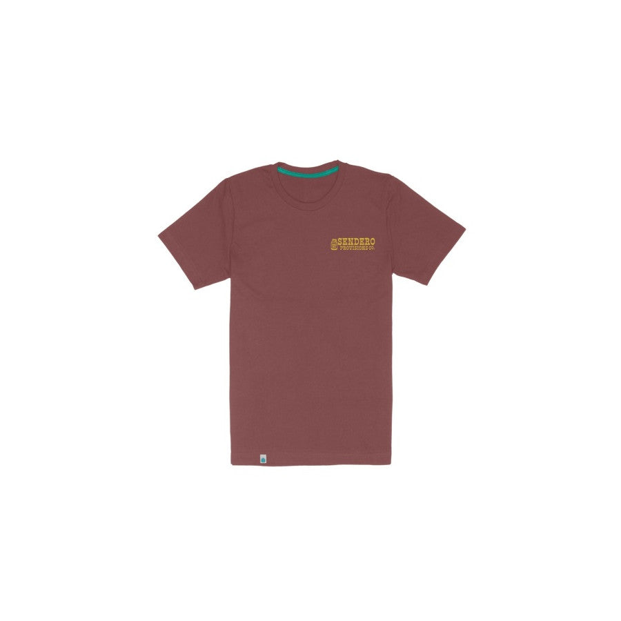Sendero Provisions Co. Sendero M Milkin' Rattlesnake Tee Warm Red