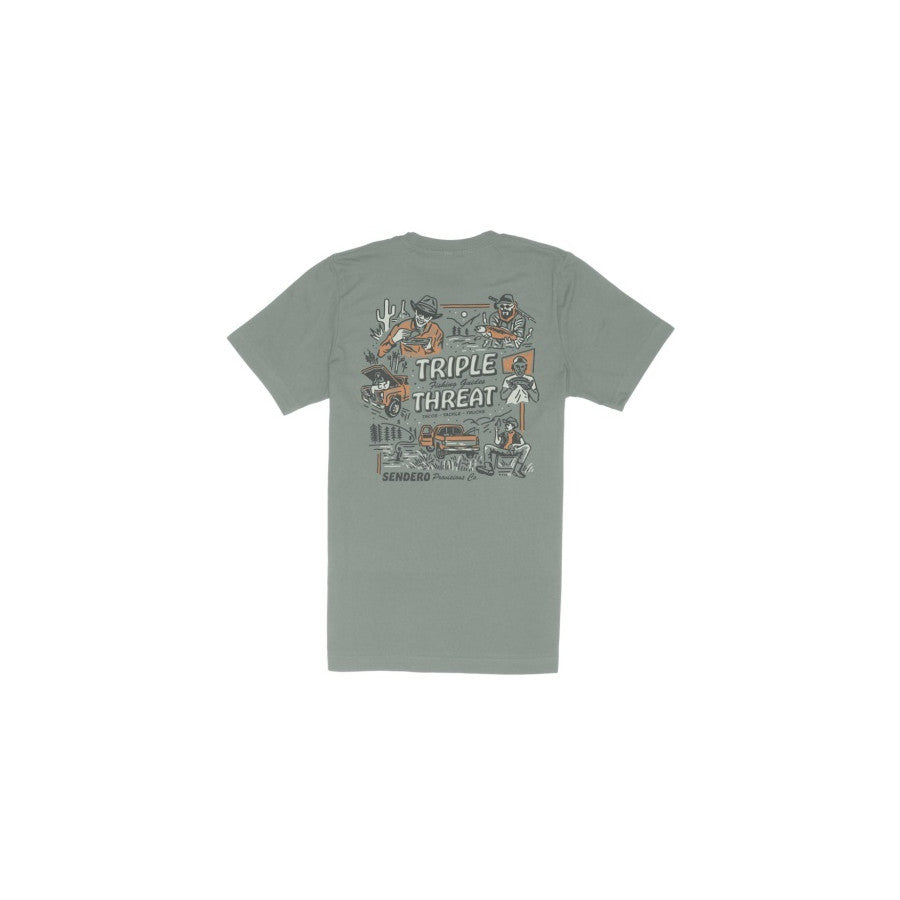 Sendero Provisions Co. Triple Threat T-shirt LAGUNA