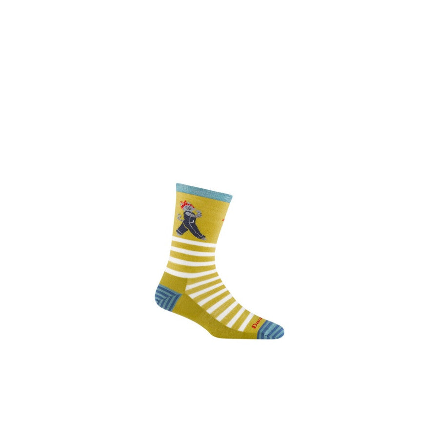 Darn Tough Dt W 6037 Animal Haus Crew Lw Buttercup