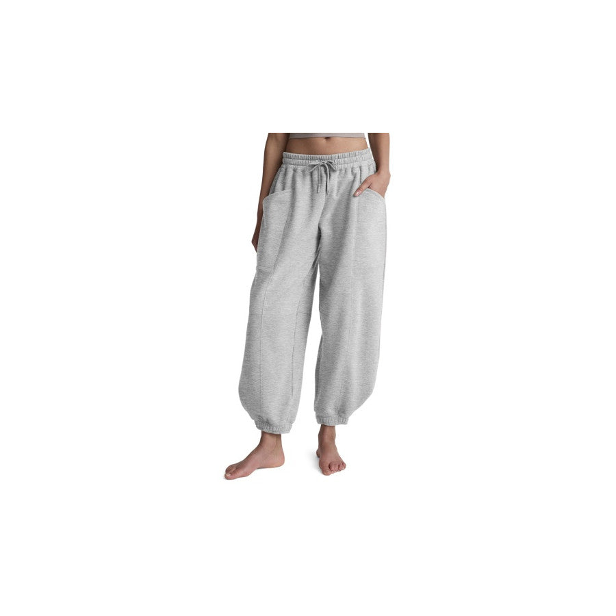 Beyond Yoga By W Luxefleece Barrel Sweatpant Light Heather Grey