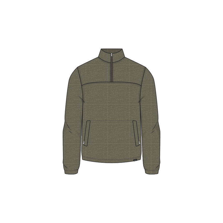 Prana Prana M Two Harbors Qz Cargo Green Heather