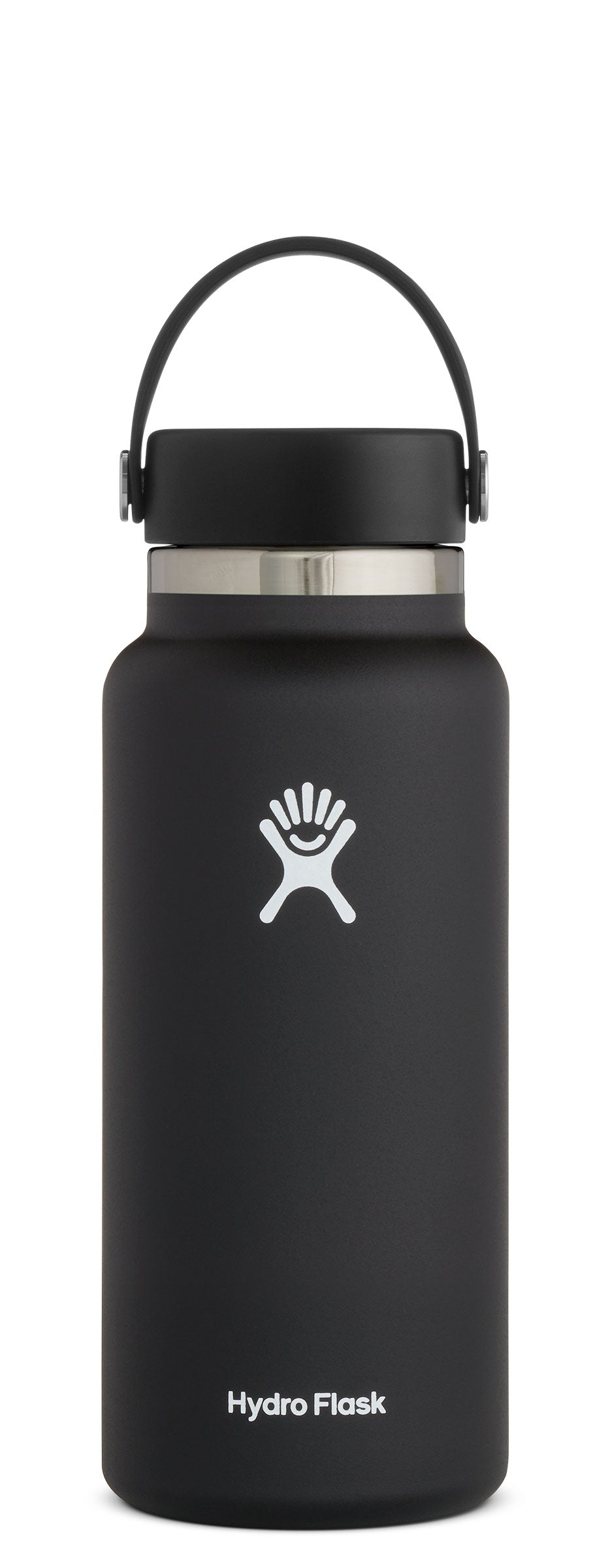 Hydroflask Hf 32oz Wm Flex Cap Black