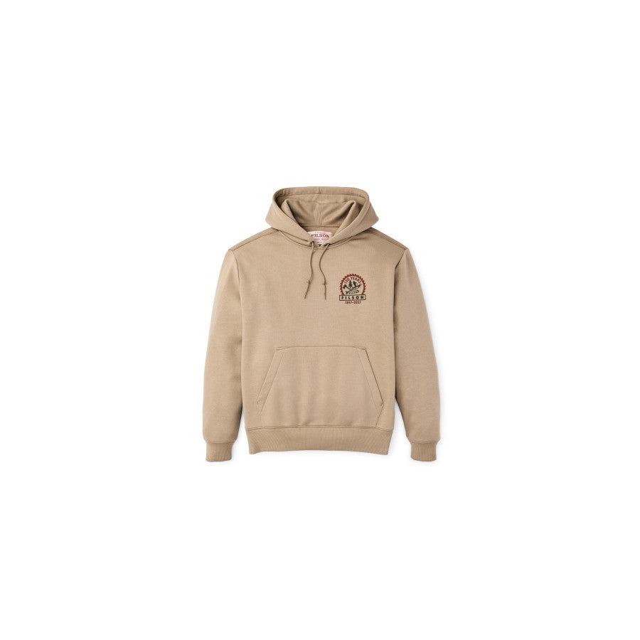 Filson Filson M Filson 130th Graphic Hoodie Silver Sage