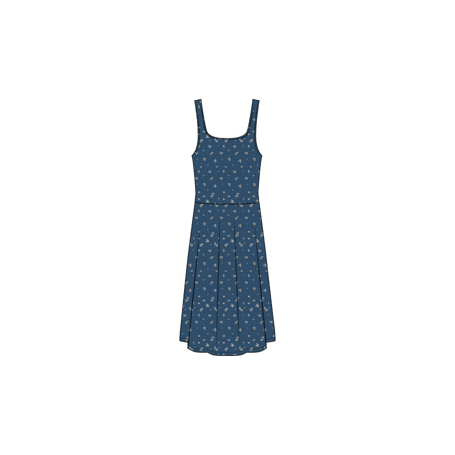 Prana Corrinne Dress BLUFF BLUE SPRING FLING