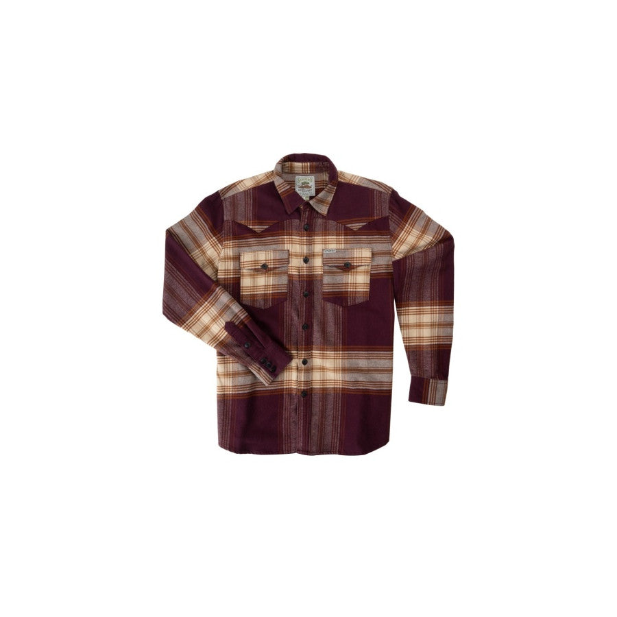 Sendero Provisions Co. Sendero M Durango Flannel Stretch Brown/Tan