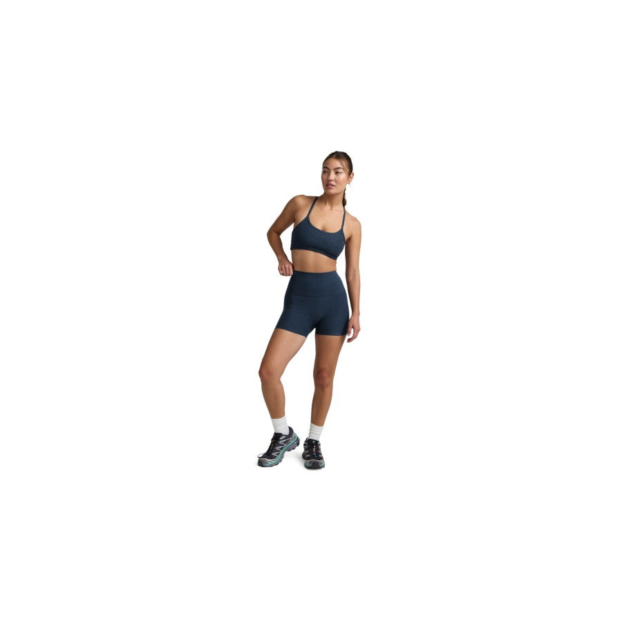 Beyond Yoga By W Spacedye Keep Pace 3" Short Nocturnal Navy