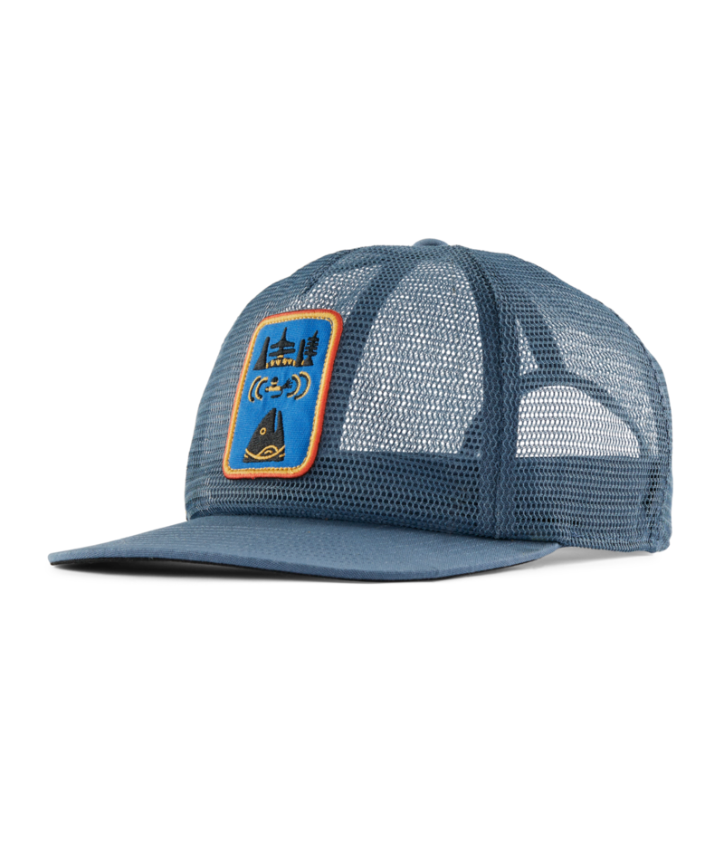 Patagonia Breezefarer Cap Casting Logo: Seabird Grey