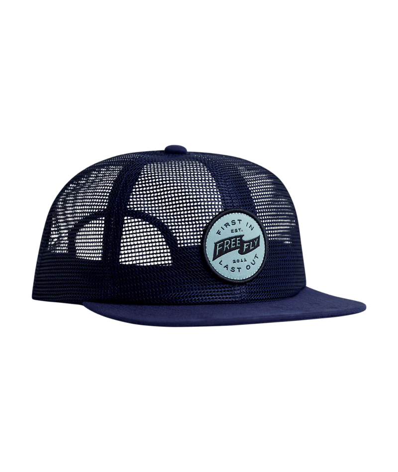 Free Fly First And Last Mesh Hat Navy