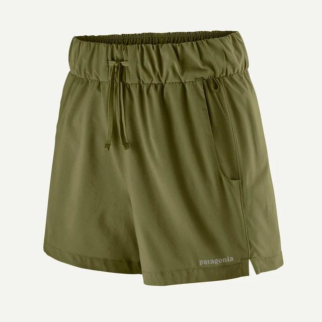 Patagonia Womens Terrebonne Shorts caper green