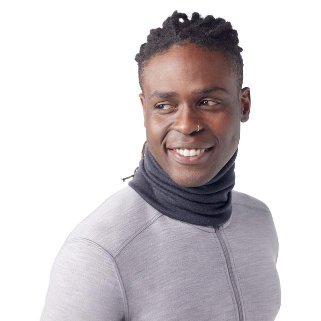 Smartwool Thermal Merino Reversible Neck Gaiter Charcoal Heather