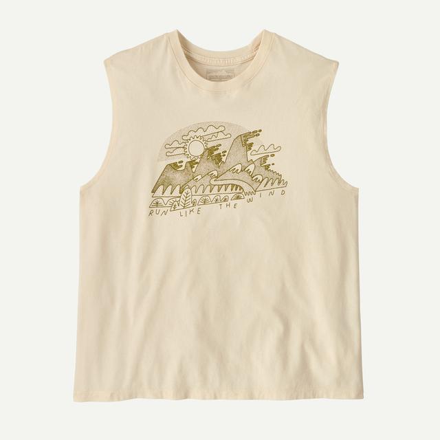 Patagonia Wind Runner Boxy Organic Tank Undyed Natural