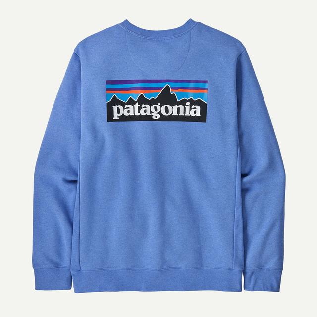 Patagonia Pat M P-6 Logo Uprisal Crew Sweatshirt Abundant Blue