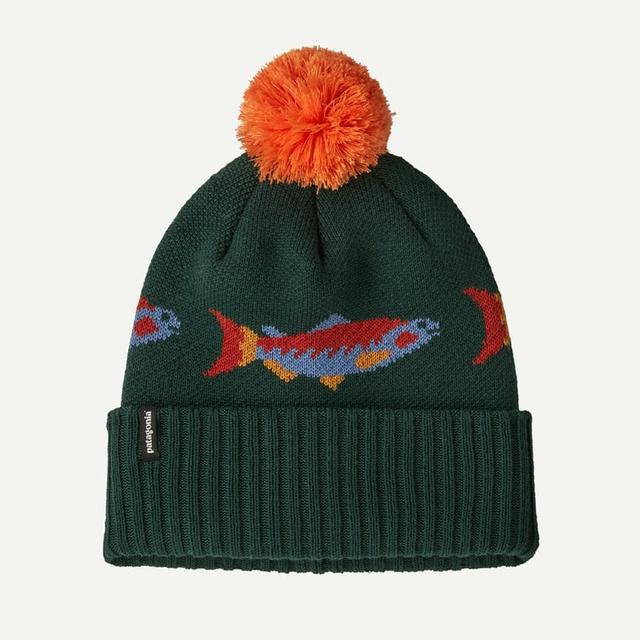 Patagonia Unisex Powder Town Beanie ses: old growth green