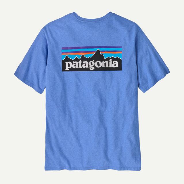 Patagonia P-6 Logo Responsibili-tee Abundant Blue