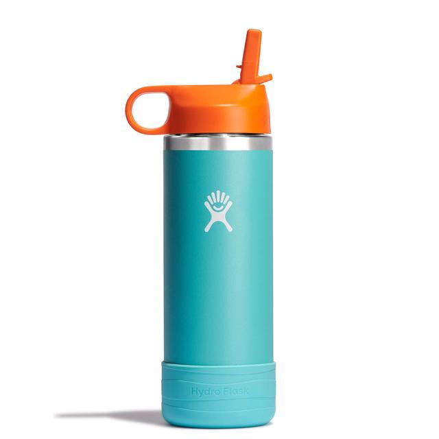 Hydro Flask 18 Oz Wide Mouth Straw Cap And Boot Seaspray