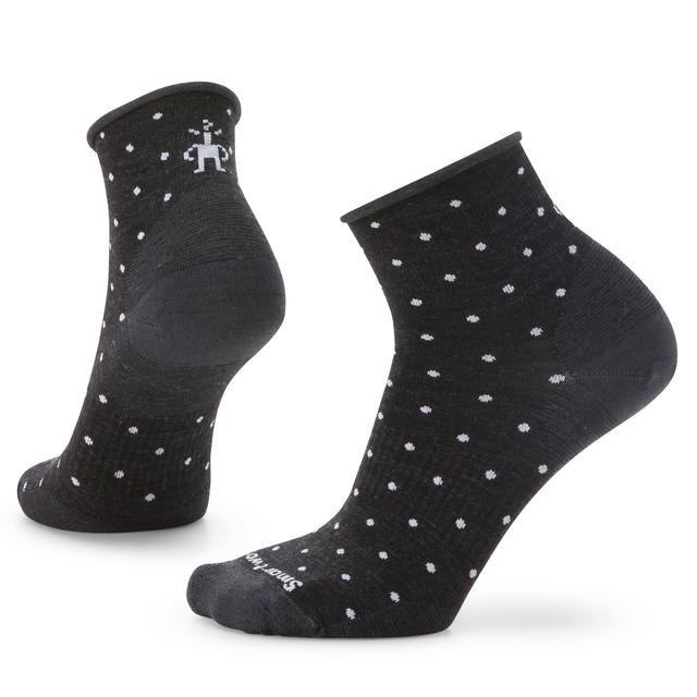Smartwool Everyday Classic Dot Zero Cushion Ankle Socks Charcoal