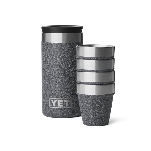 Yeti Shot Glasses &amp; Case black stone