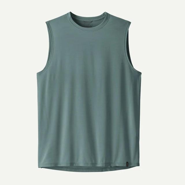Patagonia Mens Pat M Cap Cool Ultra Tank Blue Sage/Light Blue Sage X-Dye