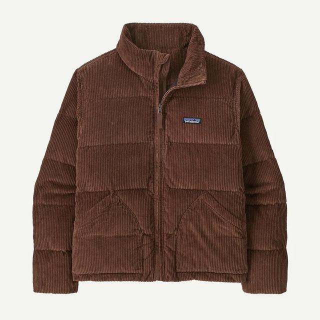 Patagonia Womens Cord Fjord Jacket berm brown