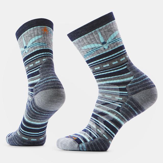 Smartwool Mens Sw W Hike Tc Dragon Stitch Mid Crew Socks Deep Navy