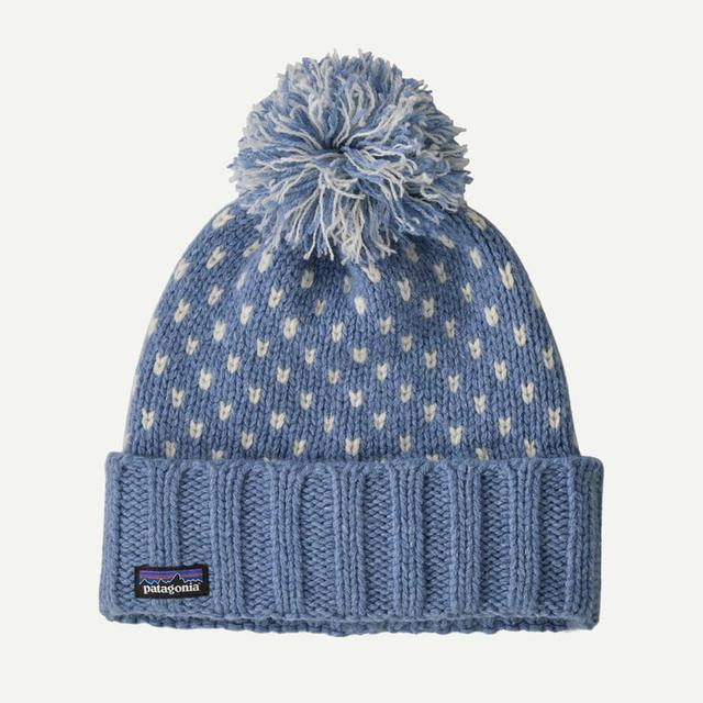 Patagonia Womens Snowbelle Beanie offset dot: barnacle blue