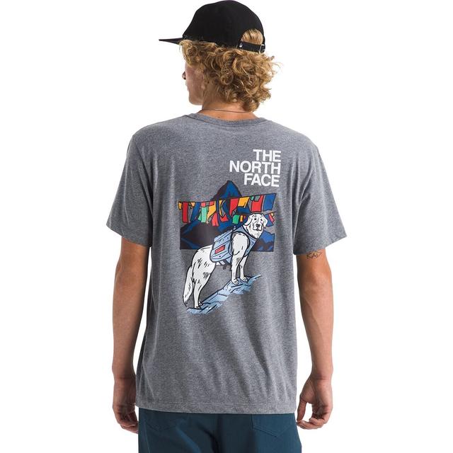 The North Face Mens Tnf M Sunlit Summit Regular Tee TNF Mid Grey Heather